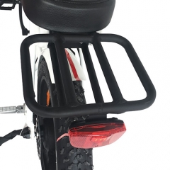 Rear Rack For EB 2.0 M-66 R7 Mounted on the Ebike
